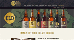 Desktop Screenshot of eastlondonbrewing.com