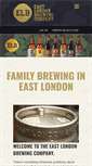 Mobile Screenshot of eastlondonbrewing.com